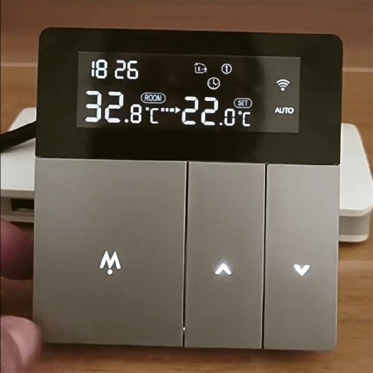 Touchscreens Thermostat Energy Efficient Thermostat Simple Operate for Temperature Control in Electric Water Gas Boilers