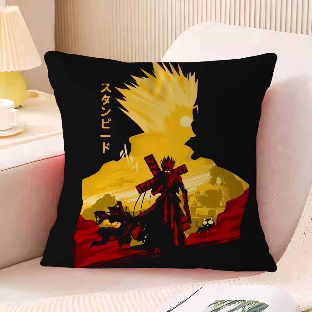 

Аниме Т-ТриганС Персонализированная наволочка от пыли для подушки Спальня Детская вечеринка Украшение Наволочка День рождения Детский подарок 16x16Inch