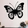 Butterfly Metal Wall Art Sculpture Rust Resistant Nature Insect Decor for Garden Living Room Valentine Gift