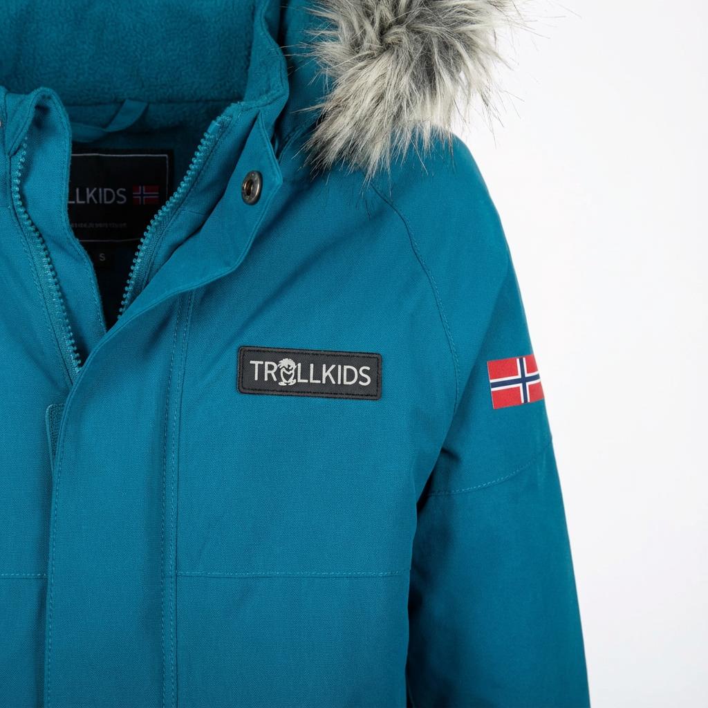Schneeanzug für Mädchen/Jungen Trollkids Kids Kirkenes Schneeanzug wasserdicht blau (387-174)