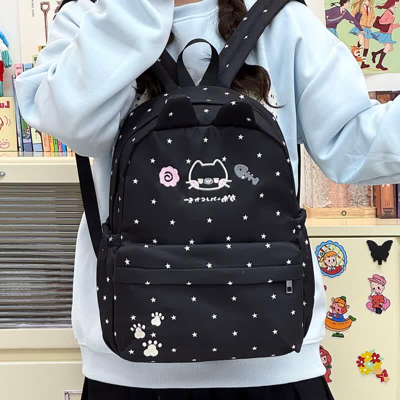OGAR Kawaii Cat Ultralight Casual Backpack