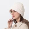 European & American Fleece-lined Windproof Winter Hat - Warm & Thick Feather Velvet Sleep Cap
