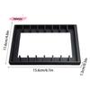 M-1Pcs Audio Cassette Tape Storage Rack Organizer 8/10 Slot Cassette Tape Holder for Studio Desktop Organization