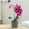 Artificial Phalaenopsis Bonsai Flower for Home Decoration - Potted Faux Flower