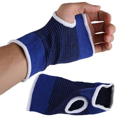 1/2 Pair Palm Wrist Hand Support Elastic Brace Sleeve Sports Bandage Gym Gloves