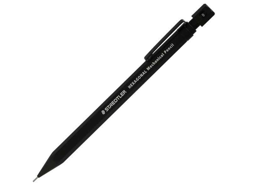 

Карандаш механический шестигранный Staedtler 925 0,5 мм [чистый черный] 77-05B