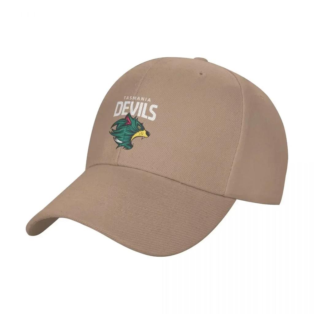 Cappellino da baseball con scritta bianca dei Tasmania Devils Football Club, cappello da golf da uomo con chiusura a scatto, cappello Wild Ball da donna e da uomo