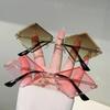 y2k Rimless Irregular Rhombus Sunglasses Women For Men Vintage Sun Glasses Luxury Brand Designer Punk Popular Hip Hop Pink Shade