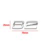 3D ABS Letters Car Rear Trunk Tailgate Side Fender Badge Emblem Sticker for Volvo B2 B3 B4 B5 B6 B7 B8 Auto Accessories