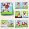 Cloth Books, Baby , Animals Crinkle Sensory Book Crib Toy for Early Development Learning Infants