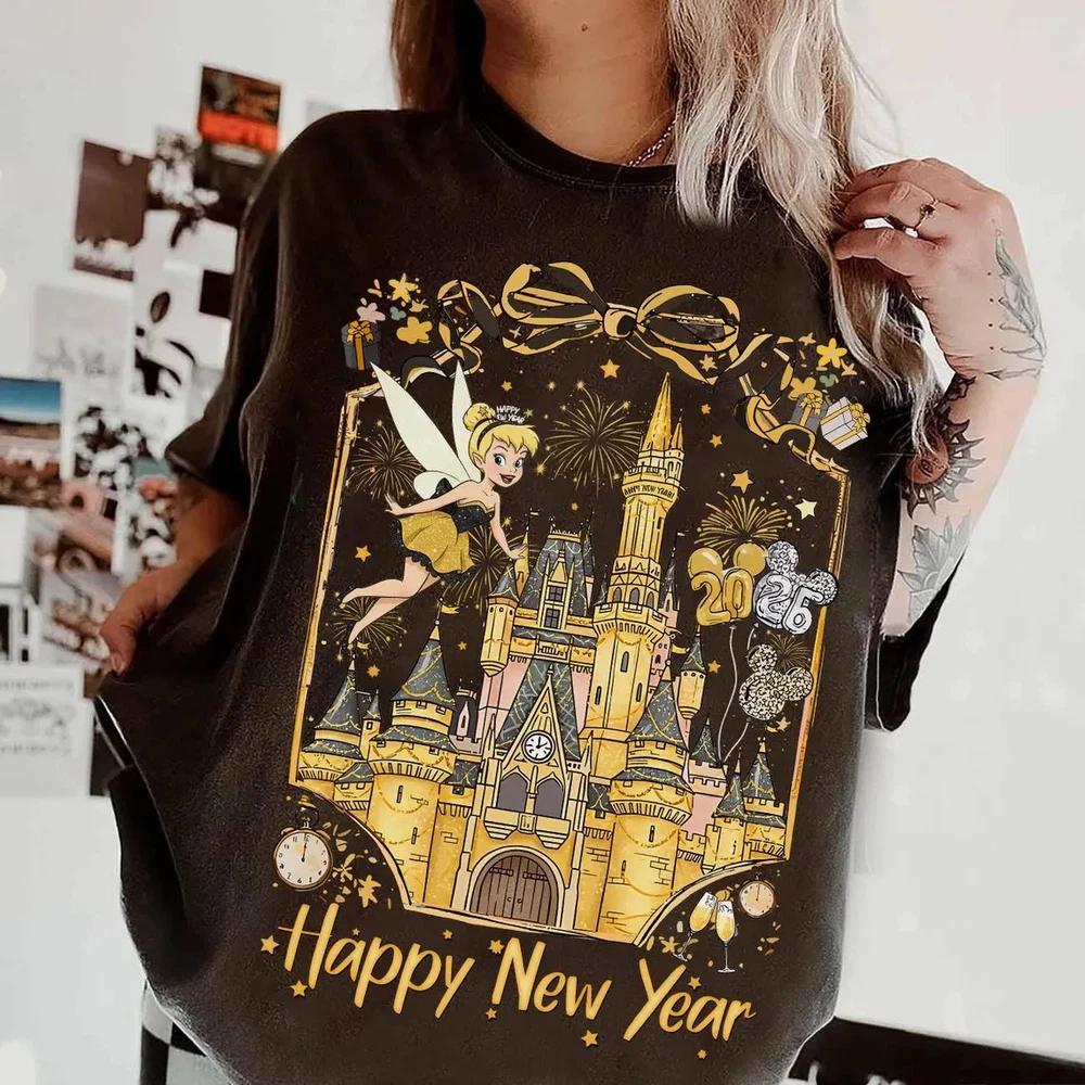 TShirt Tinkerbell Princess Happy New Year Unisex S