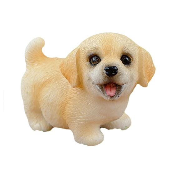 

Крошечная фигурка собаки Маленький питомец Смоляное украшение Миниатюрные фигурки животных для микро-сада фей Ландшафтный дизайн Поделки своими руками Декор для аквариумного горшка H