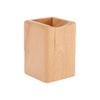 Large Capacity Wood Storage Box Multiple-use Pen Holder Cup Stationery Desk Organizer  School