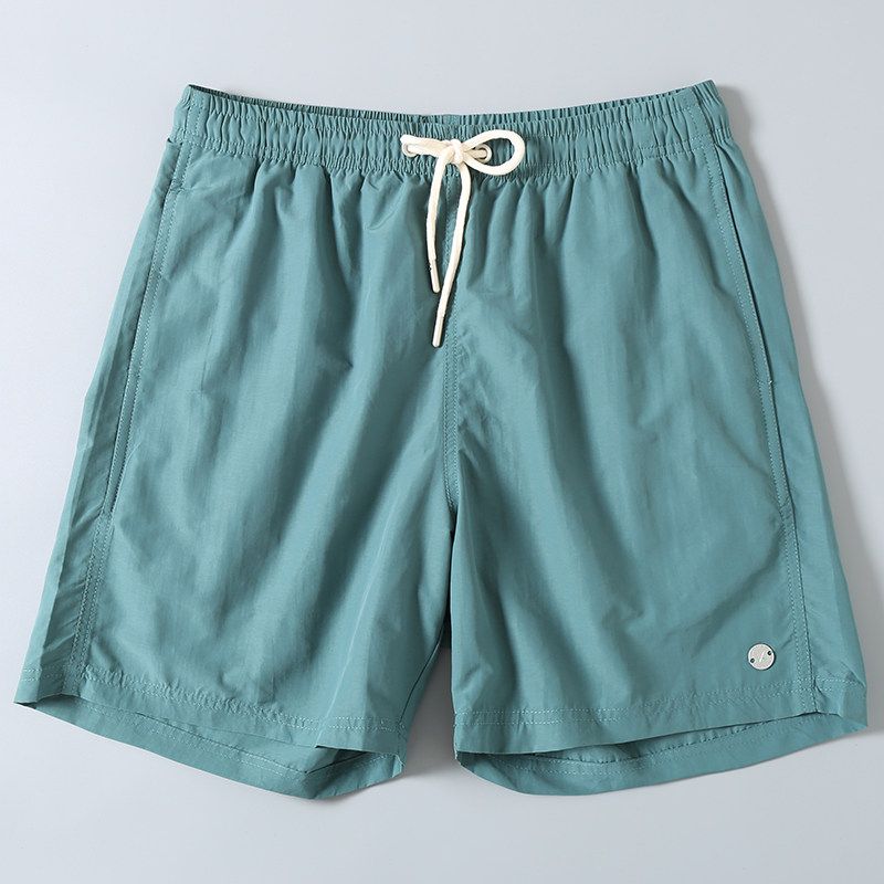 Export Export Tail Goods Summer Simple Leisure Loose Straight-leg Beach Shorts Ice Silk Quick-Drying Sports Shorts Men