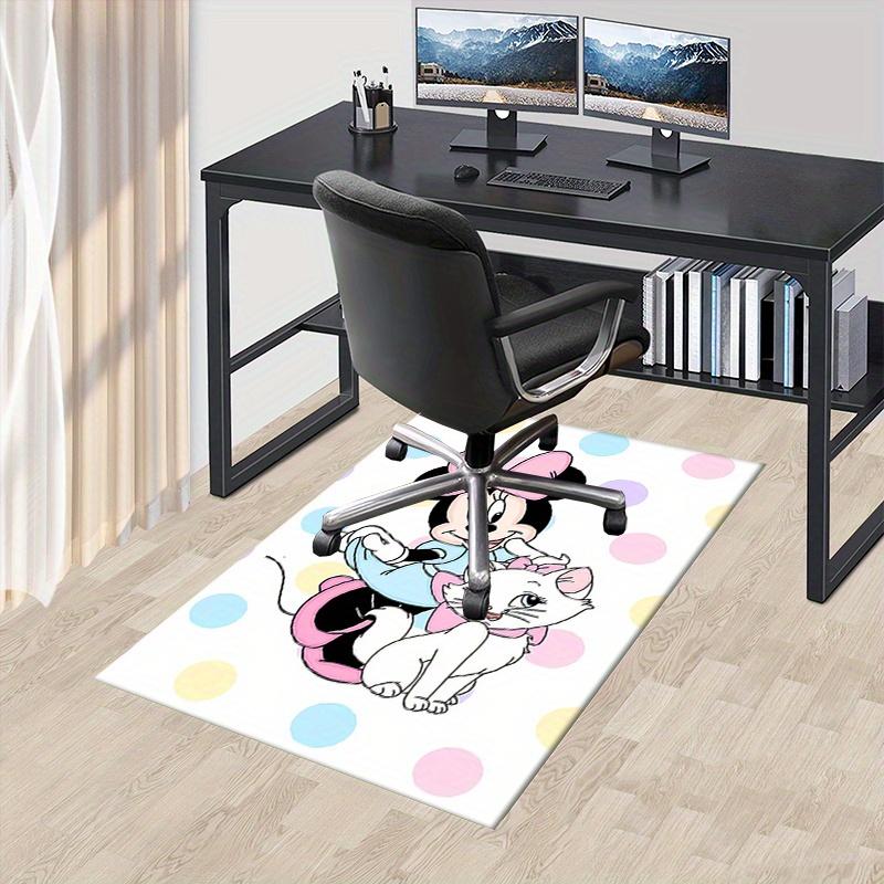 

Office Rug Minnie Mouse, Aristocats theme 3D Printed Anti-Slip Rug-Machine Washable for Living Room 60cm by 90cm