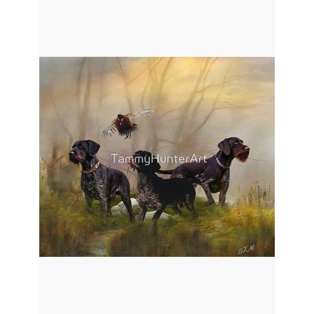 Tapestry German Wirehaired Pointer 75x100