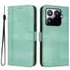 For Xiaomi 15T Pro Cases Wallet Stand Retro Texture Leather Phone Cover with Lanyard