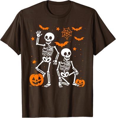 Tricou Unisex Costum Halloween Trump Schelet Subtil