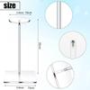 New 30/35/40cm Cap Display Stand Acrylic Transparent Hat Riser Bracket Wig Display Rack for Watch Display Hat Jewelry Shop