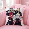 Epic Japanese Anime TTengen Toppa Gurren Lagann Cushion Cover Pillow Case Soft Skin Friendly Fabric  Concealed Zipper