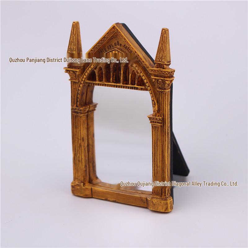 Desktop Resin Mirror of Erised Ornament Gift Box