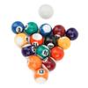 16PCS 32MM Umweltfreundliches Harz Mini Kinder Billard Ball Spielzeug Billardtisch Zubehör