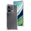 Phone Case for Redmi Note 13 Pro, Redmi Note 13 Pro Protective Cover, Shockproof Airbag Full Protection Soft TPU - Transparent White