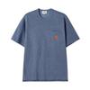 Brompton London 1975 Pigment Half Sleeve T-Shirt - Blue (P252Uts430)