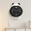 Modern Animal Pendulum Clock Art Creative Cartoon Wall Clock Elegant Stylish Watch House Home Bedroom Decoration Accessories