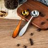 4g Stainless Steel Measuring Spoon, Ins Style Integrated Powder Scoop for Coffee Milk Tea Baking Kitchen Seasoning Tools