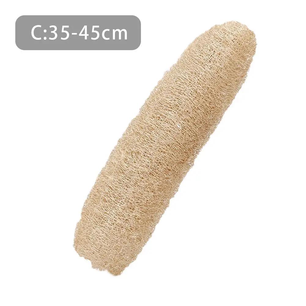 Vollständiger Luffa Natürlicher Peeling-Biologisch abbaubarer Schwamm Zellulose Dusch-Schrubber für Küche Bad
