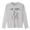 UK Subs Diminished Responsibility White T Shirt New Fashionable Rock Band Design vintage Washed Top For Everyday Wear