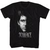MEN039;S OFFICIAL Scarface Movie AL PACINO T-SHIRT Red Eye Black Cotton SM5XL Unisex T-Shirt
