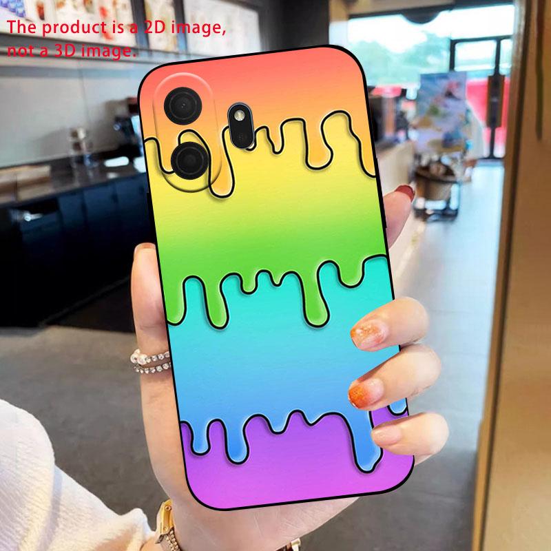 Matte Black Protective Case for Fairphone 6 Soft TPU Silicone Cover with All-Round Lens Protection Slim Fit Phone Shell