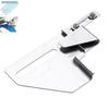 DY205 Folder Adjustable Cloth Guide Metal MH  Needle Cover Stitch Machine Binding of Knitwear Collar Folder Sewing Accessories