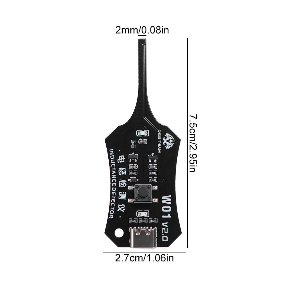 High Accuracy Motherboard Coil Tester Strong Stability Electromagnetic Induction Tester  PC Repair