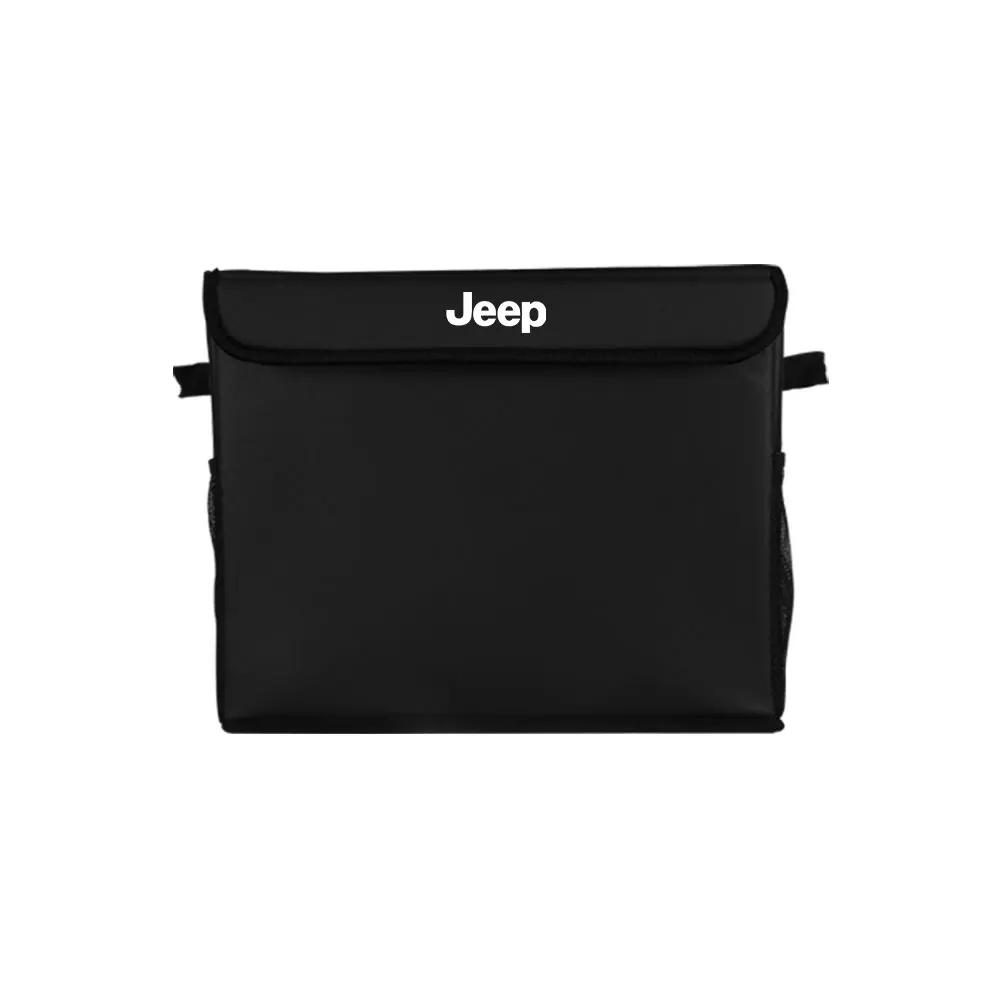 

Для Jeep Большой Автомобильный Ящик для Хранения в Багажнике Мягкий Фетровый Органайзер Аксессуары Для Jeep Grand Cherokee Wrangler Renegaed Compass Patrio