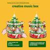 Christmas Tree Music Box Building Blocks Toys Kit, Christmas Toy Model Assembly Ornaments, Children'S Holiday Toy Gift