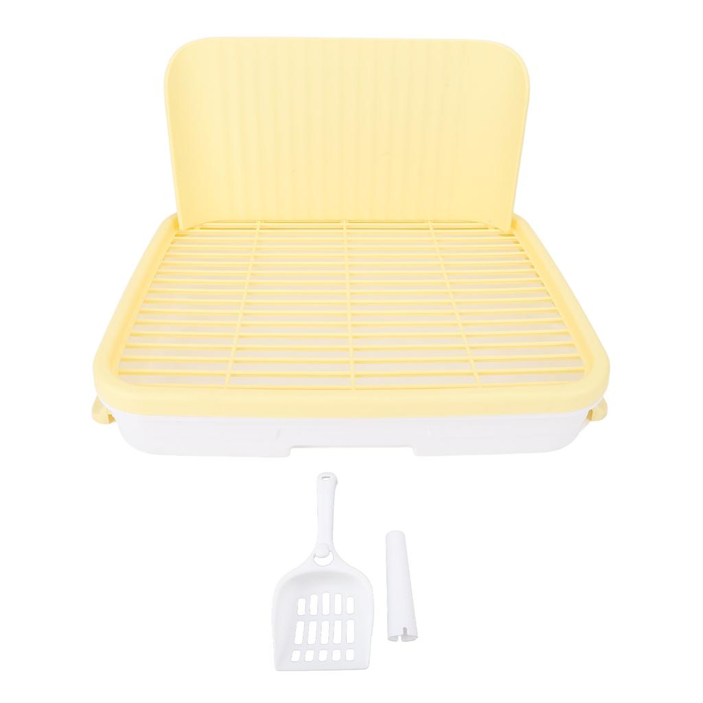 Dog Training Toilet with Pee Wall Large Size Easy Cleanup Leakproof Stable Structure Puppy Potty