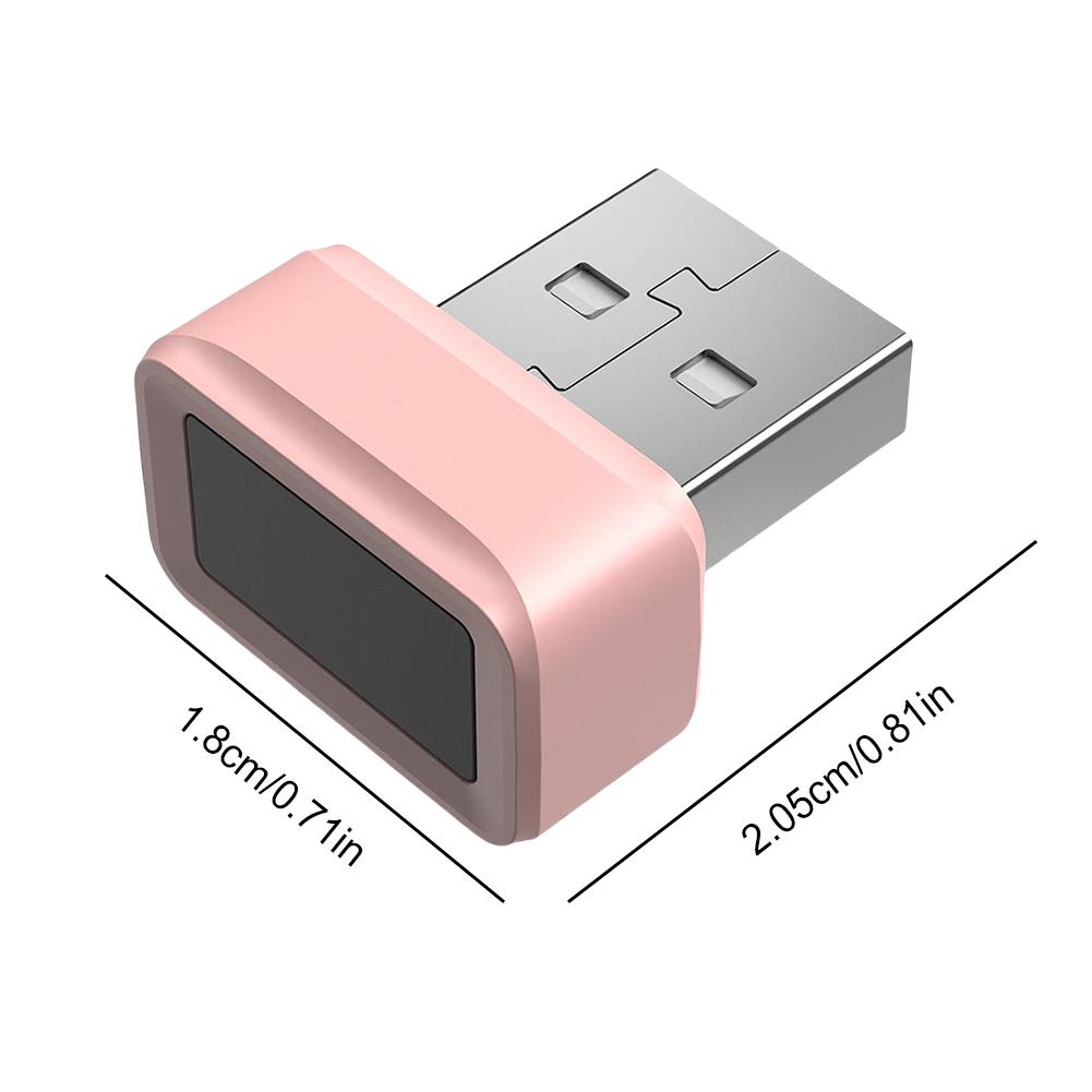 USB Fingerprint Key Reader For Windows 10/11 Hello Security Key Biometric Scanner PC Fingerprint Sensor Module Password Free