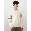 GXG Men's Striped V-Neck Cardigan Sweater
