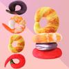 Tcmy Fashion Peeled Prawns Plush U Neck Pillow For Travel And Nap Shrimp Cushion Jelly Toy