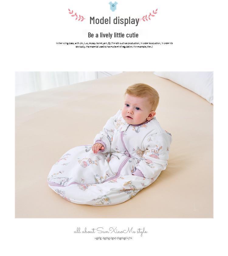 Warm Autumn/Winter Newborn Sleep Bag, Anti-Kick, A-Class Swaddle for Startle Reflex