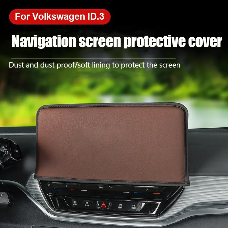 Accessories For Volkswagen ID.3 E11 E12 ~2024 VW ID3 ID 3  Navigation Screen Protective Cover Car Interior Modification