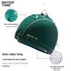 WATERTIME Wasserdichte PU-Badekappe für Damen