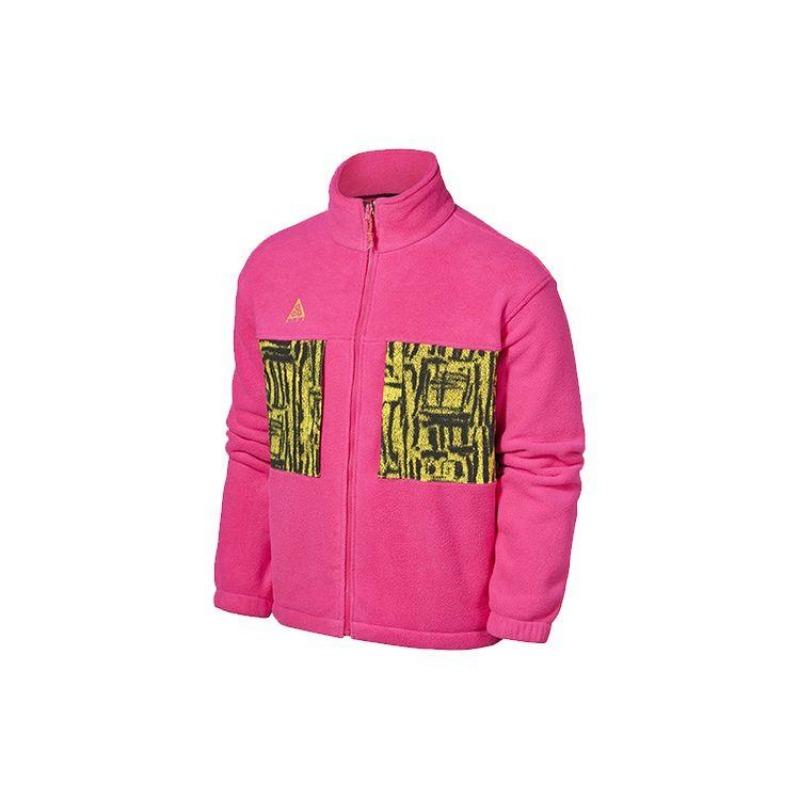 

Мужская флисовая куртка на молнии Nike ACG розовая BQ7198-666 L