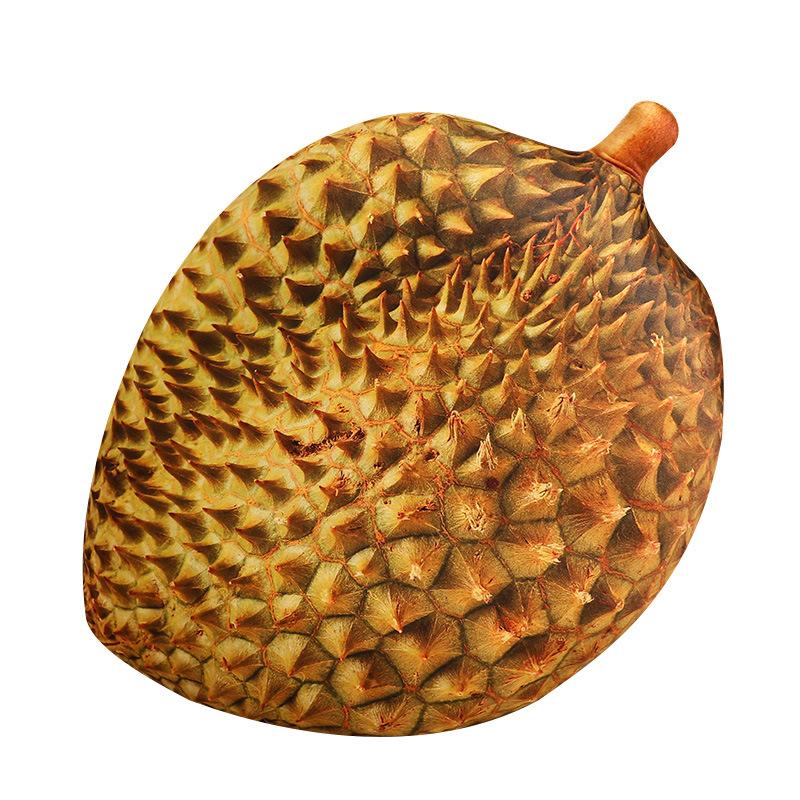 Creative Fruit Strawberry Throw Pillow Plush Toy Durian Doll Sofa Pillow Cushion Girl Soothing Doll