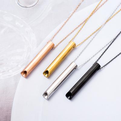 Mindful Breathing Necklace Anxiety Reduction Necklace Stainless Steel Stress And Panic Relief