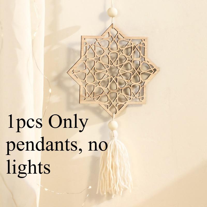 1/3pcs Cotton Rope Jupiter Moon Hollow Pendant Home Bedroom Wall Decoration Pendant Home Decoration Crafts Home Decoration