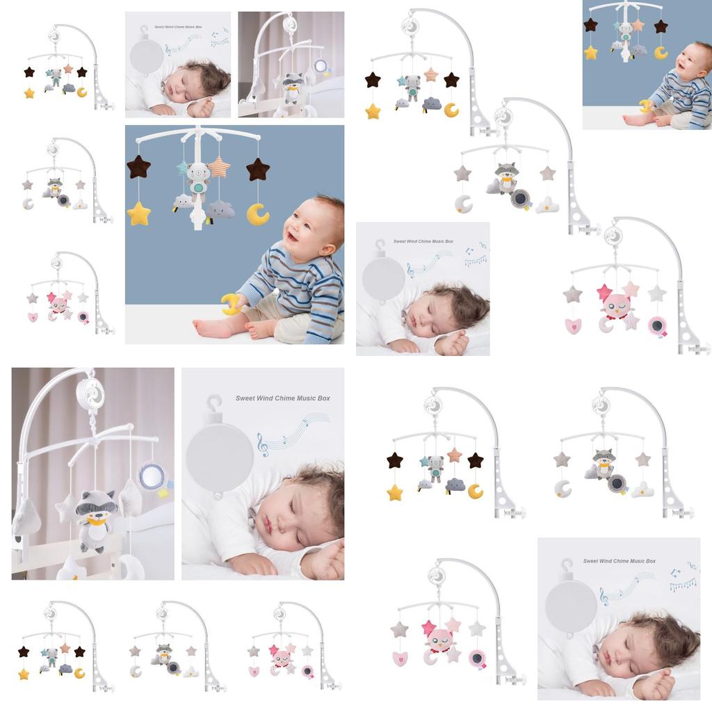 Baby Bett Mobile Spielzeug Drehendes Musikalisches Krippenrassel Für 0-1 Jährige Keine Batterie Erforderlich China Hersteller
